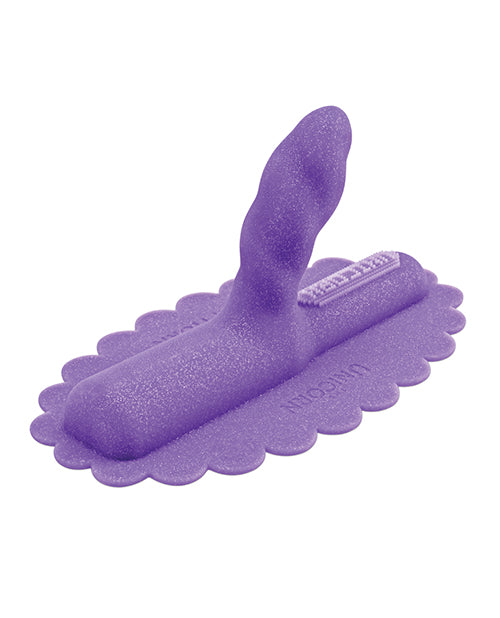 Purple Silicone The Cowgirl Unicorn Uni Horn Attachment