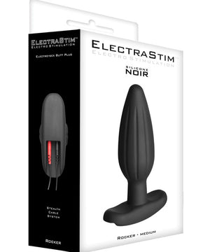 Electrastim Silicone Noir Rocker Butt Plug