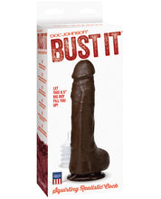 Bust It Squirting Realistic Cock W/1 Oz Nut Butter