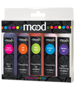 Mood Lube Pleasure For Her and Him - Asst. Pack Of 5