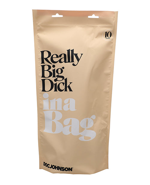In A Bag 10" Really Big Dick by Doc Johnson