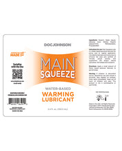 Main Squeeze Water-based Lubricants