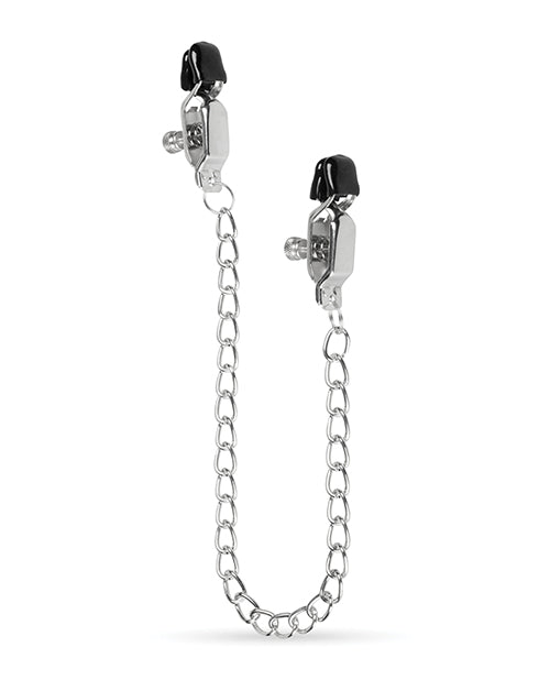 Easy Toys Big Nipple Clamps W-chain