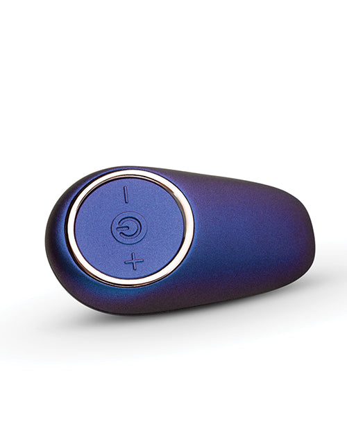 Purple Hueman Meteoroid Rimming Anal Plug with Rotating Beads