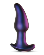 Purple Hueman Asteroid Rimming Anal Plug with Rotating Beads