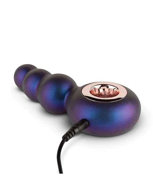 Purple Stylish Hueman Outer Space Vibrating Anal Plug