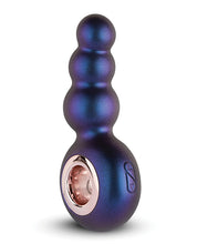 Purple Stylish Hueman Outer Space Vibrating Anal Plug