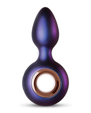 Purple Hueman Deep Space Vibrating Anal Plug