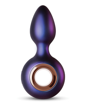 Purple Hueman Deep Space Vibrating Anal Plug