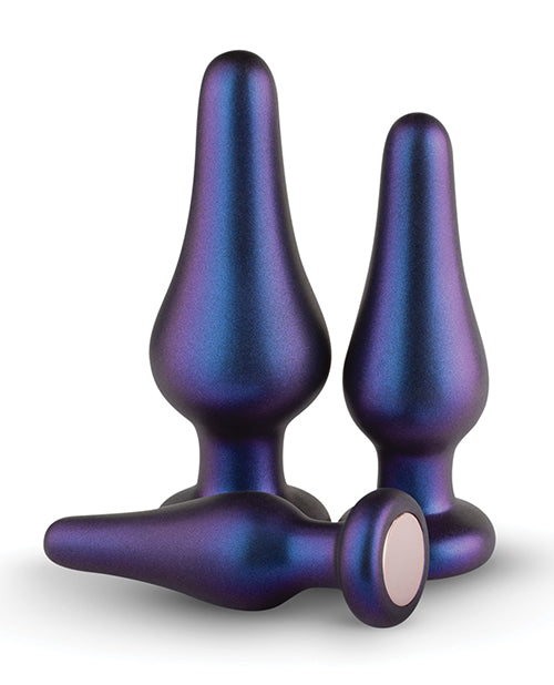 Purple Hueman Comets Butt Plug Set Of 3