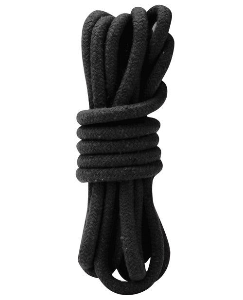 Lux Fetish Bondage Rope  3 M Black