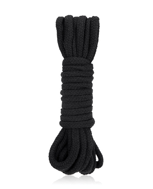 Black 16 Ft Lux Fetish Bondage Rope 