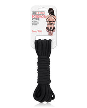 Black 16 Ft Lux Fetish Bondage Rope 