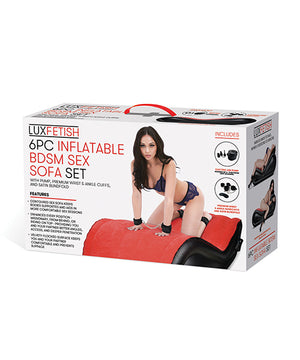 Lux Fetish 6 Pc Inflatable Bdsm Sex Sofa Set