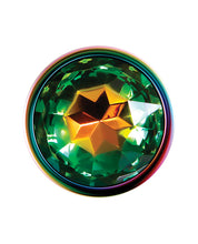 Rainbow Colored Extra-long Tapered Tip Evolved Metal Plug