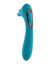Evolved Heads Or Tails Rechargeable Vibrator