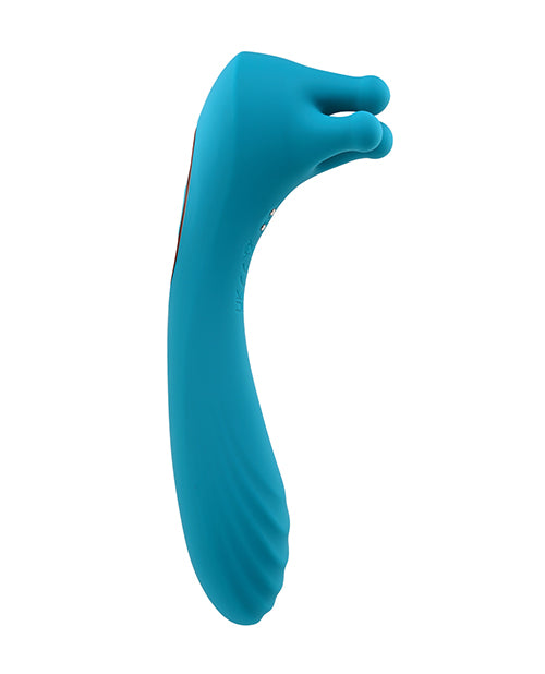 Evolved Heads Or Tails Rechargeable Vibrator