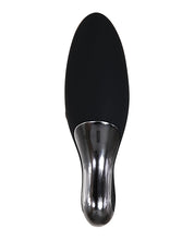 Black Silicone Evolved Teardrop Adult Vibrator
