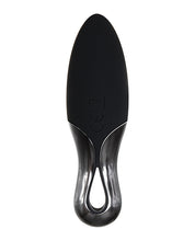 Black Silicone Evolved Teardrop Adult Vibrator