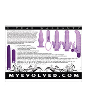 Purple Evolved Lilac Desires G-spot Vibrator