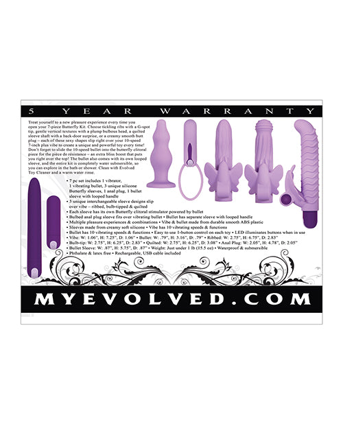 Purple Evolved Lilac Desires G-spot Vibrator