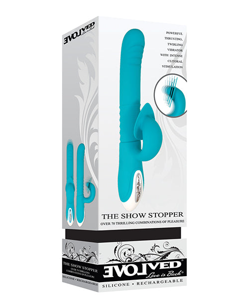 Teal Evolved The Show Stopper Adult Vibrator