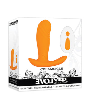 Orange Silicone Waterproof Evolved Creamsicle Adult Vibrator