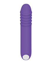 Purple Silicone Evolved The G-rave Light Up Adult Vibrator