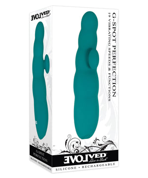 Teal Evolved G Spot Perfection G-Spot Vibrator