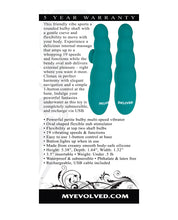 Teal Evolved G Spot Perfection G-Spot Vibrator