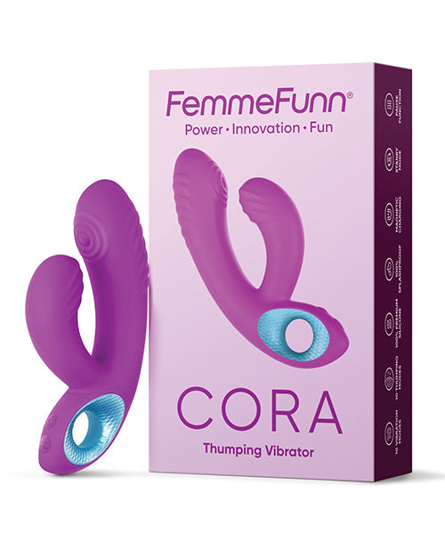Silicone Femme Funn Cora Thumping Rabbit Vibrator