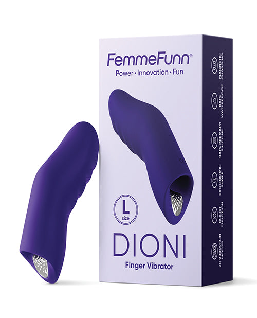 Purple Femme Funn Dioni Wearable Finger G-Spot Vibrator