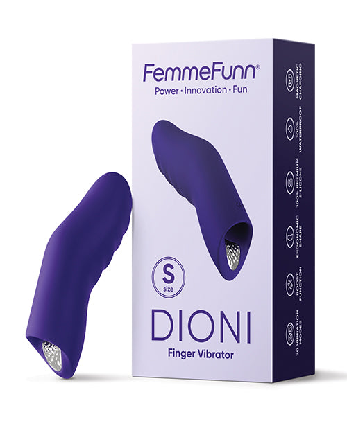 Purple Femme Funn Dioni Wearable Finger G-Spot Vibrator