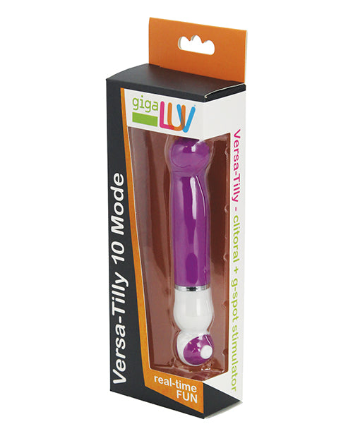 Gigaluv Versa-tilly 10 Modes Clitoral and G-spot Vibrator