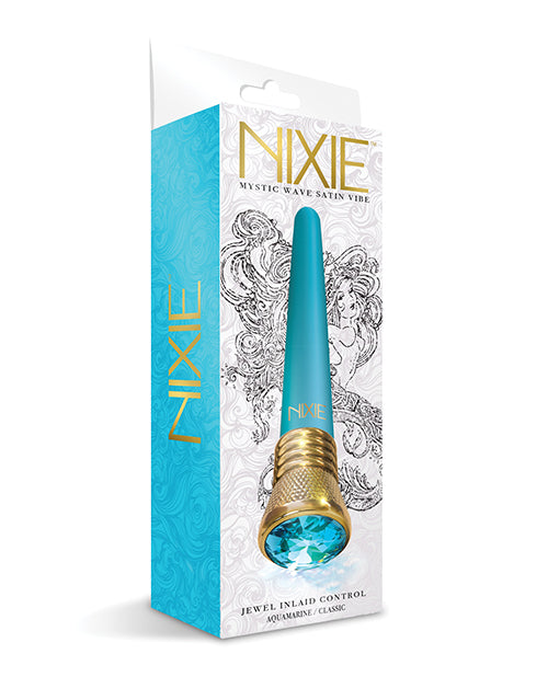 Aqua Nixie Mystic Wave Satin Classic 10 Function Vibrator