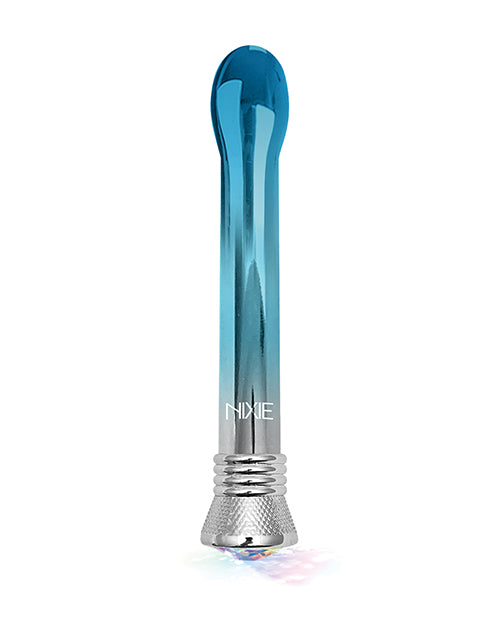 Blue Nixie 10 Function Ombre Waterproof Bulb Adult Vibrator