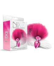 Nixie Metal Butt Plug W/faux Fur Tail