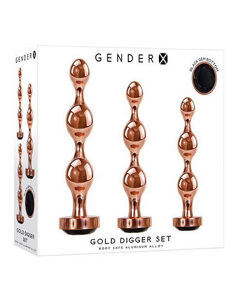 Rose Gold Waterproof Gender X Gold Digger Set