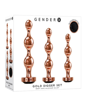 Rose Gold Waterproof Gender X Gold Digger Set