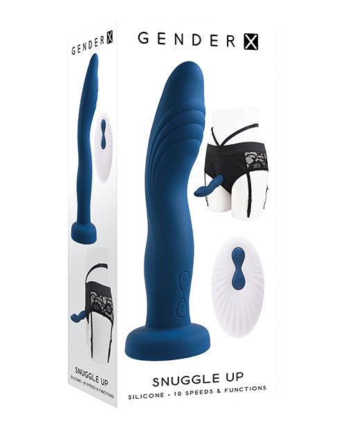 Gender X Snuggle Up Dual Motor Strap On Vibe W-harness
