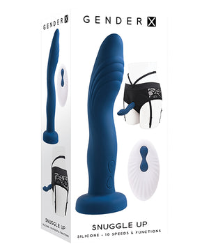 Gender X Snuggle Up Dual Motor Strap On Vibe W-harness