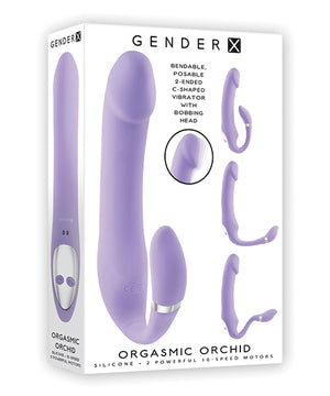 Gender X Orgasmic Orchid Posable Vibrator