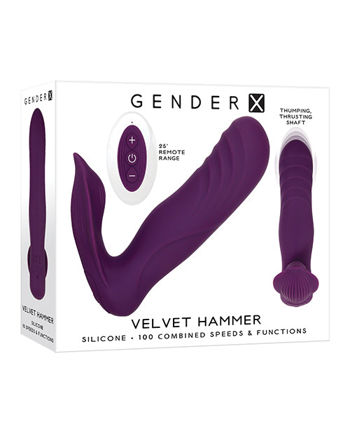Gender X Velvet Hammer