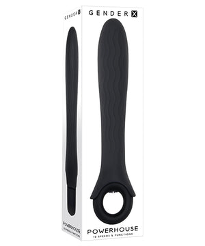 Black Gender X Powerhouse Submersible Adult Vibrator