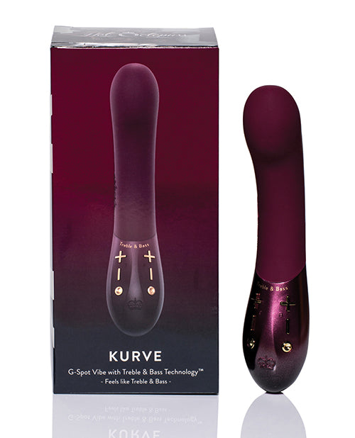 Purple Hot Octopuss Kurve G-Spot Vibrator with Bass Technology