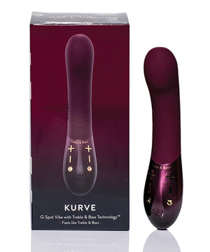 Purple Hot Octopuss Kurve G-Spot Vibrator with Bass Technology