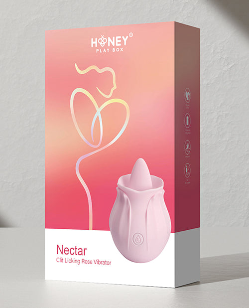 Nectar Clit Licking Rose Vibrator