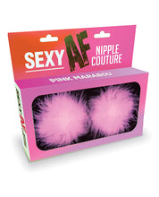 Sexy Af Nipple Couture Marabou Pastie