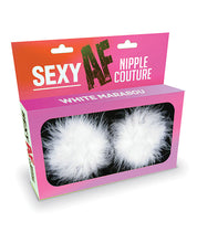 Sexy Af Nipple Couture Marabou Pastie