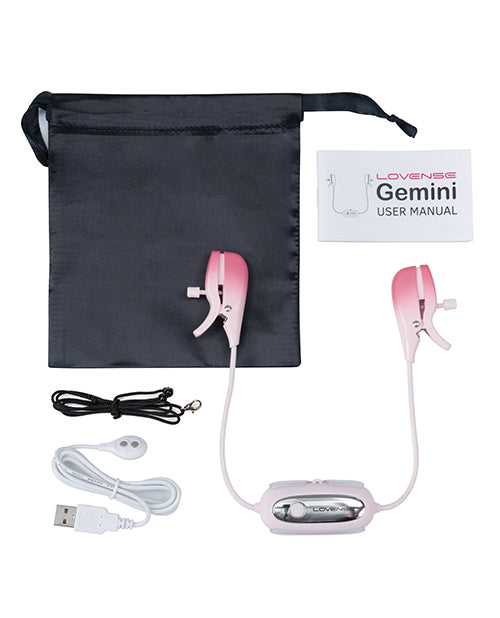 Lovense Gemini Vibrating Nipple Clamps